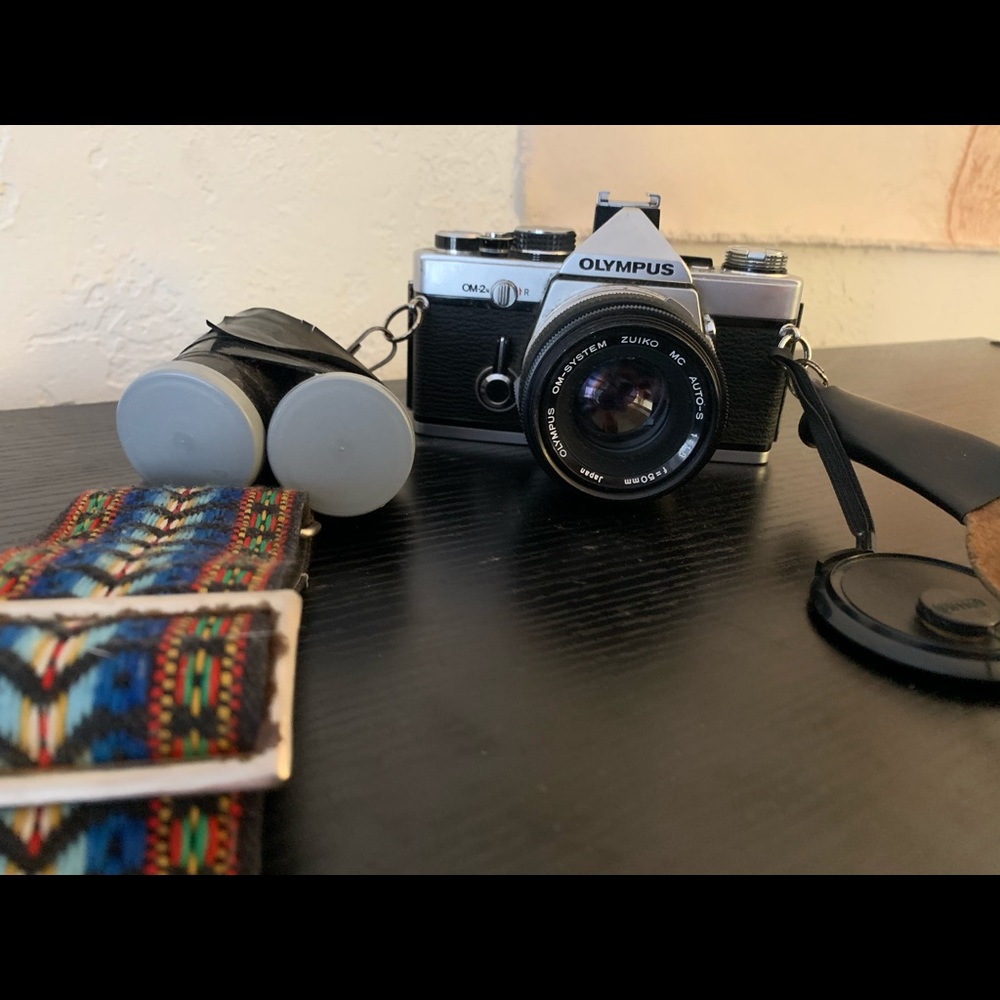 Olympus OM 2 film camera